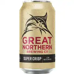 Woolworths Great Northern Super Crisp Block Cans offer