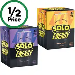 Woolworths Solo Energy Drink offer