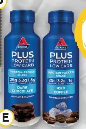 Drakes Atkins Plus Protein Low Carb Protein Shake 400ml offer
