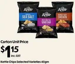 Campbells Wholesale Kettle chips offer