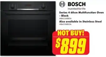 Series 4 multifunction oven