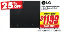 The Good Guys Induction cooktop offer