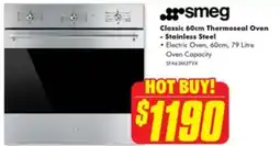 The Good Guys Classic thermoseal oven Stainless offer