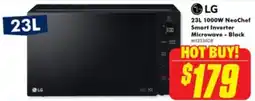 The Good Guys Neochef smart inverter microwave black offer