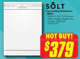 The Good Guys Freestanding dishwasher white offer