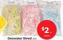 Red Dot Decorator shred offer