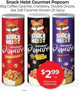 Red Dot Snack heist gourmet popcorn offer