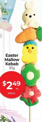 Red Dot Easter mallow kebab offer