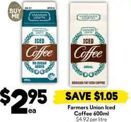 Drakes Farmers union iced coffee offer