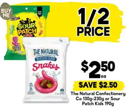 Drakes The natural confectionery co or sour patch kids offer