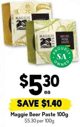 Drakes Maggie beer paste offer