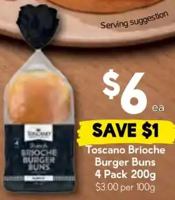 Drakes Toscano brioche burger buns offer