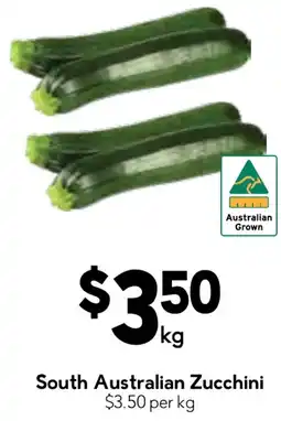 Drakes South australian zucchini offer