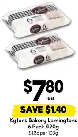 Drakes Kytons bakery lamingtons offer