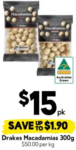 Drakes Drakes macadamias offer