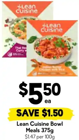 Drakes Lean cuisine bowl meals offer
