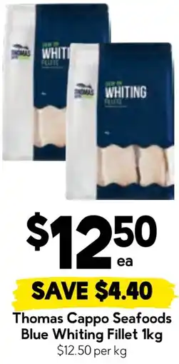 Drakes Thomas cappo seafoods blue whiting fillet offer