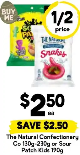Drakes The natural confectionery co or sour patch kids offer