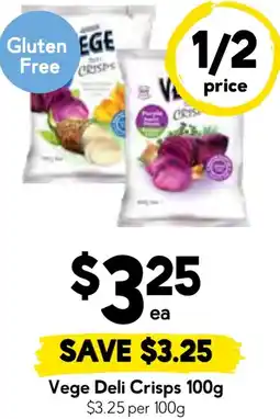 Drakes Vege deli crisps offer
