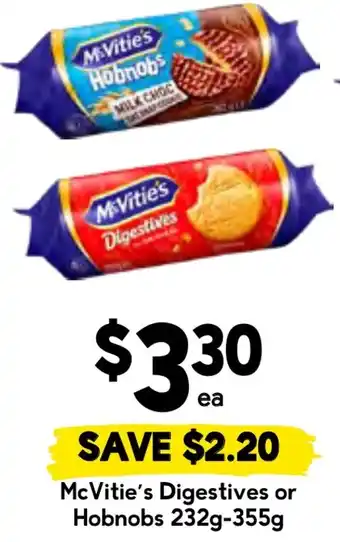 Drakes Mcvitie's digestives or hobnobs offer