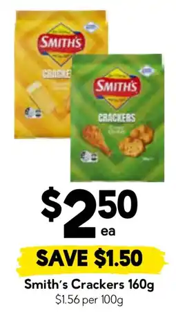 Drakes Smith's Crackers offer