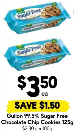 Drakes Gullon 99.5% Sugar Free Chocolate Chip Cookies offer