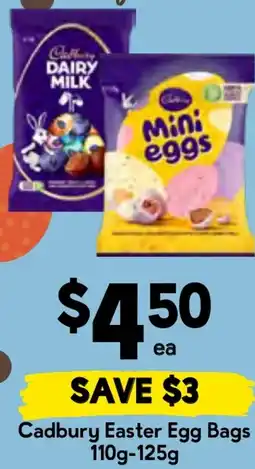 Drakes Cadbury Easter Egg Bags offer