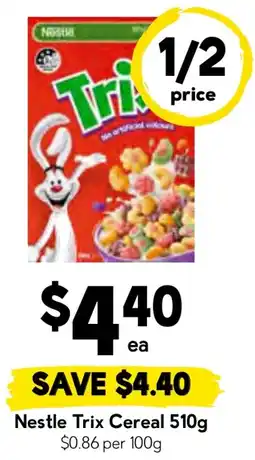 Drakes Nestle Trix Cereal offer