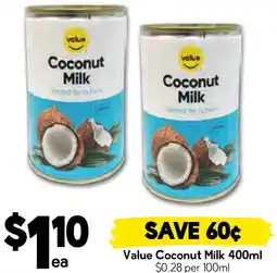Drakes Value coconut milk offer