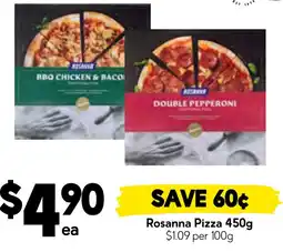 Drakes Rosanna pizza offer
