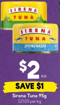 Drakes Sirena tuna offer