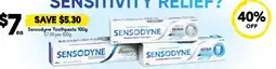 Drakes Sensodyne toothpaste offer