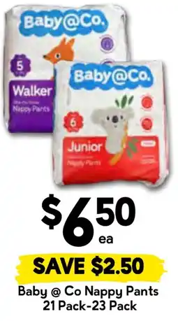 Drakes Baby @ co nappy pants offer