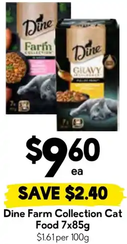 Drakes Dine farm collection cat food offer