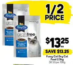Drakes Fussy cat dry cat food offer