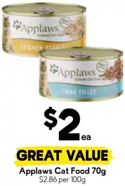 Drakes Applaws cat food offer