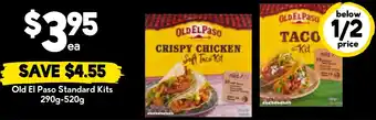 Drakes Old el paso standard kits offer