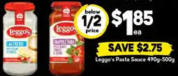 Drakes Leggo's pasta sauce offer