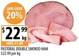 Supabarn Pastoral double smoked ham offer