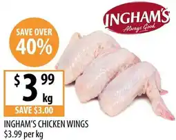 Supabarn Ingham's chicken wings offer