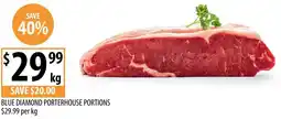 Supabarn Blue diamond porterhouse portions offer