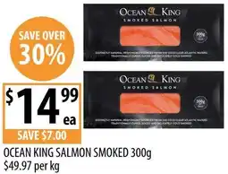 Supabarn Ocean king salmon smoked offer