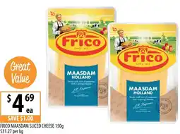 Supabarn Frico maasdam sliced cheese offer