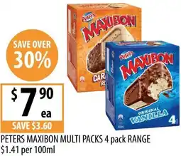 Supabarn Peters maxibon offer