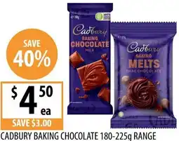 Supabarn Cadbury baking chocolate offer
