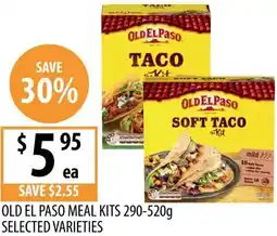 Supabarn Old el paso meal kits offer