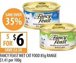 Supabarn Fancy feast wet cat food offer