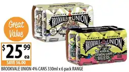 Supabarn Brookvale union 4% cans offer