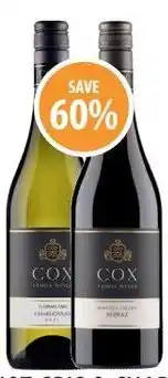 Supabarn Cox tumbarumba pinot gris & chardonnay offer