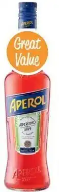 Supabarn Aperol aperitivo offer